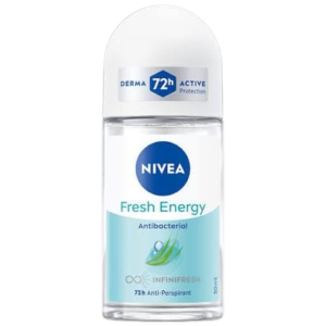 Nivea Fresh Energy Antibacterial Roll-On (50ml)