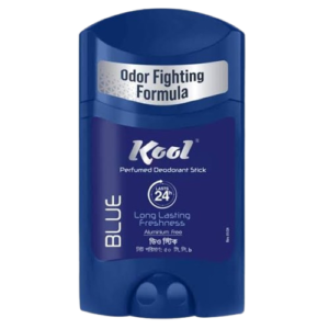 Here are the descriptions for Kool Blue Perfumed Deodorant Stick